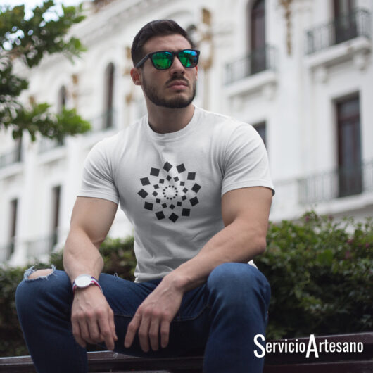 Mandala Expansión Negra Hombre
