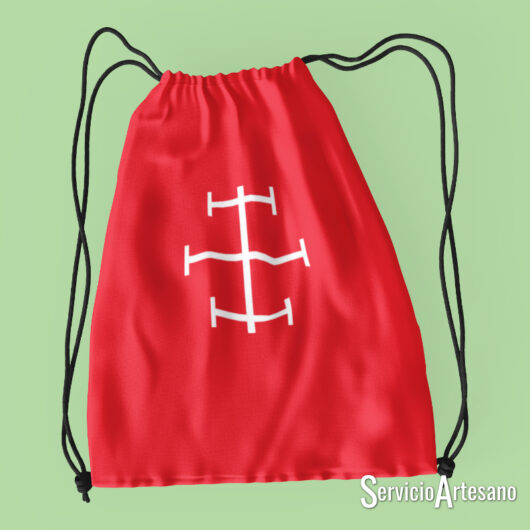 Bolsa de Deporte Vikinga "Teiwaz": Concentración Ardiente y Victoria