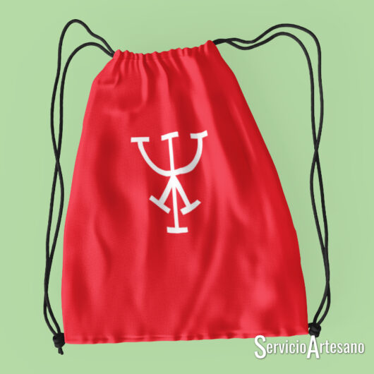 Bolsa de Deporte Vikinga "Fehu": Prosperidad Ardiente y Abundancia