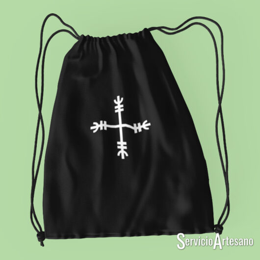 Bolsa de Deporte Vikinga "Thurisaz": La Runa de la Protección y la Defensa
